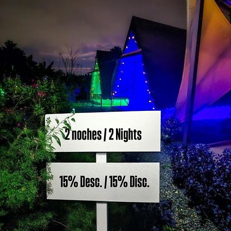 Flora Glamping De Abuela Villa La Fortuna Bagian luar foto