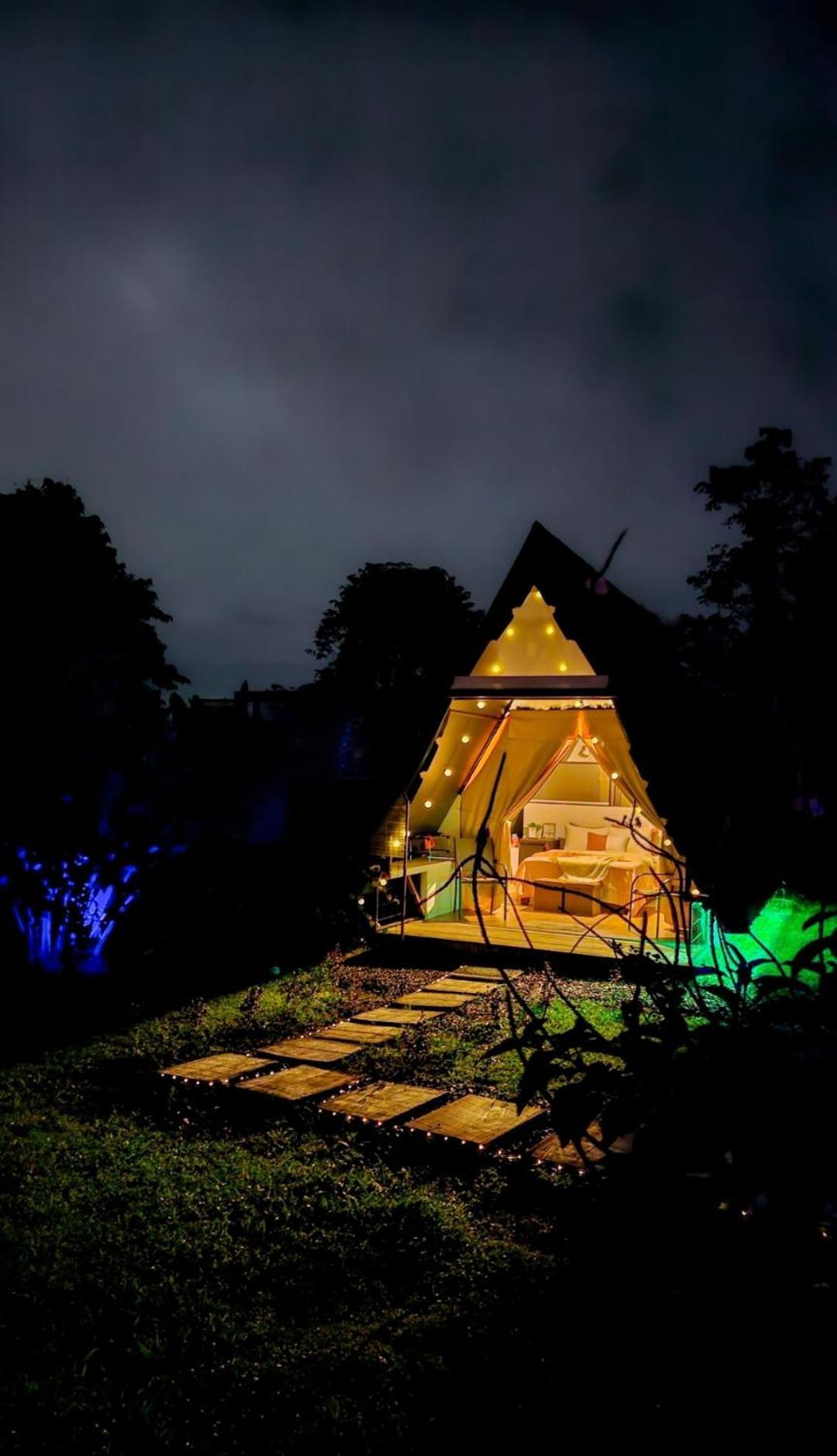 Flora Glamping De Abuela Villa La Fortuna Bagian luar foto
