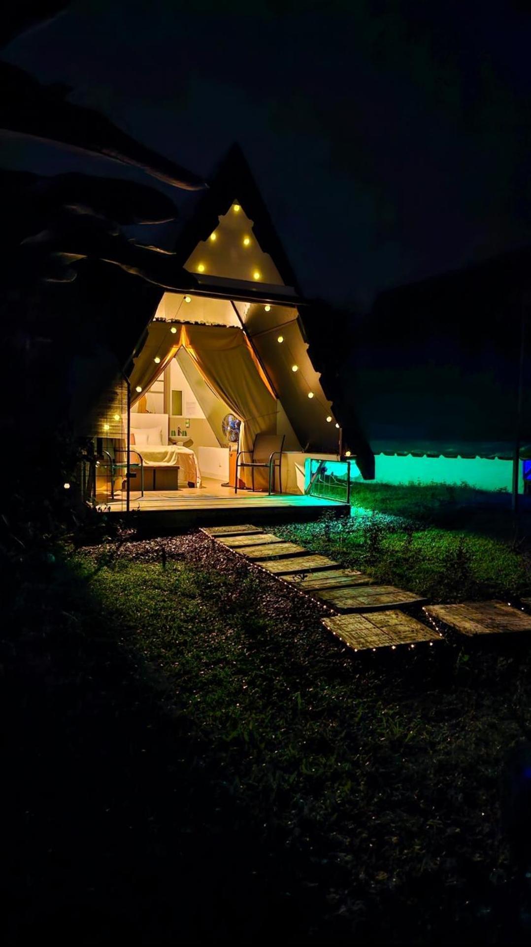 Flora Glamping De Abuela Villa La Fortuna Bagian luar foto