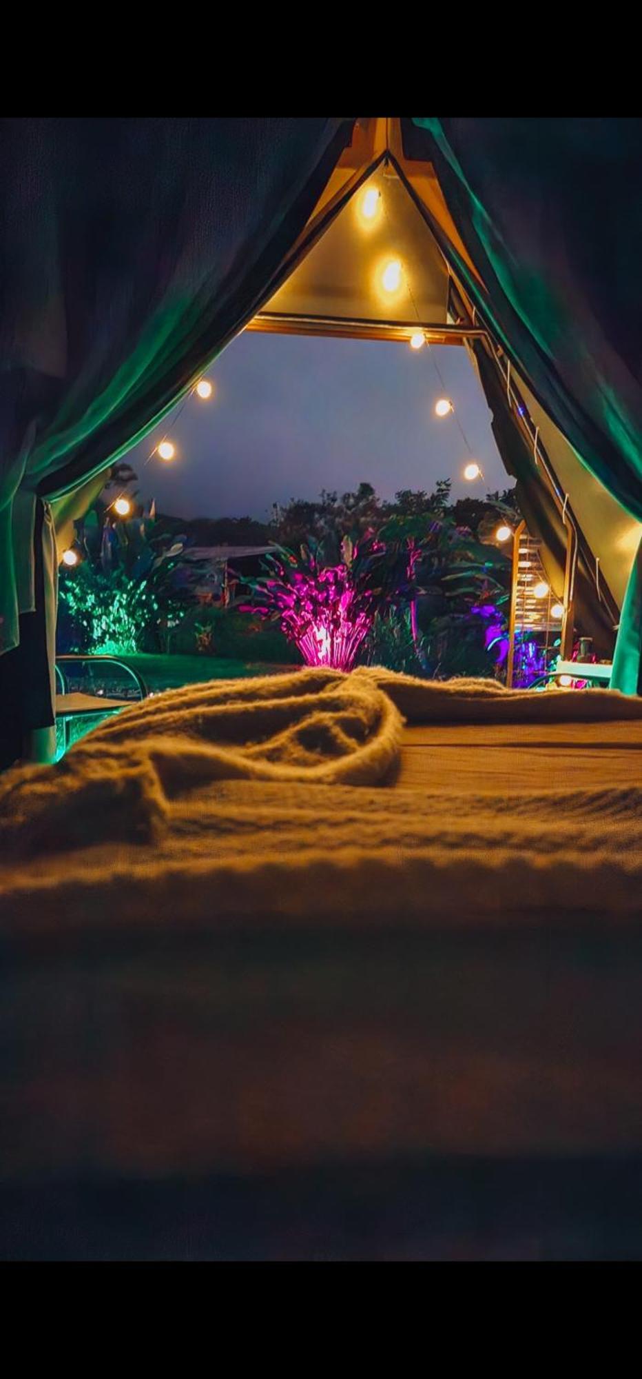 Flora Glamping De Abuela Villa La Fortuna Bagian luar foto