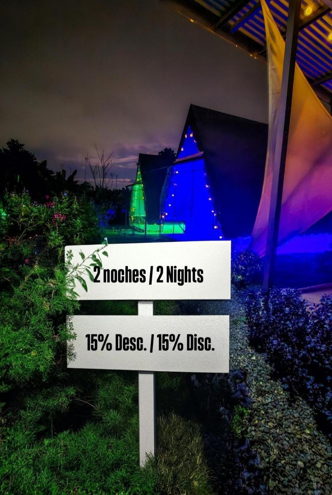 Flora Glamping De Abuela Villa La Fortuna Bagian luar foto